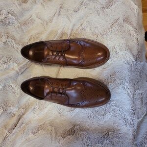 Mens Brown Leather Johnston & Murphy shoes